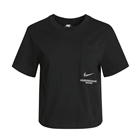 Nike 耐克 女装 休闲 短袖针织衫 运动生活SHORT SLEEVE TOP CZ8912-010